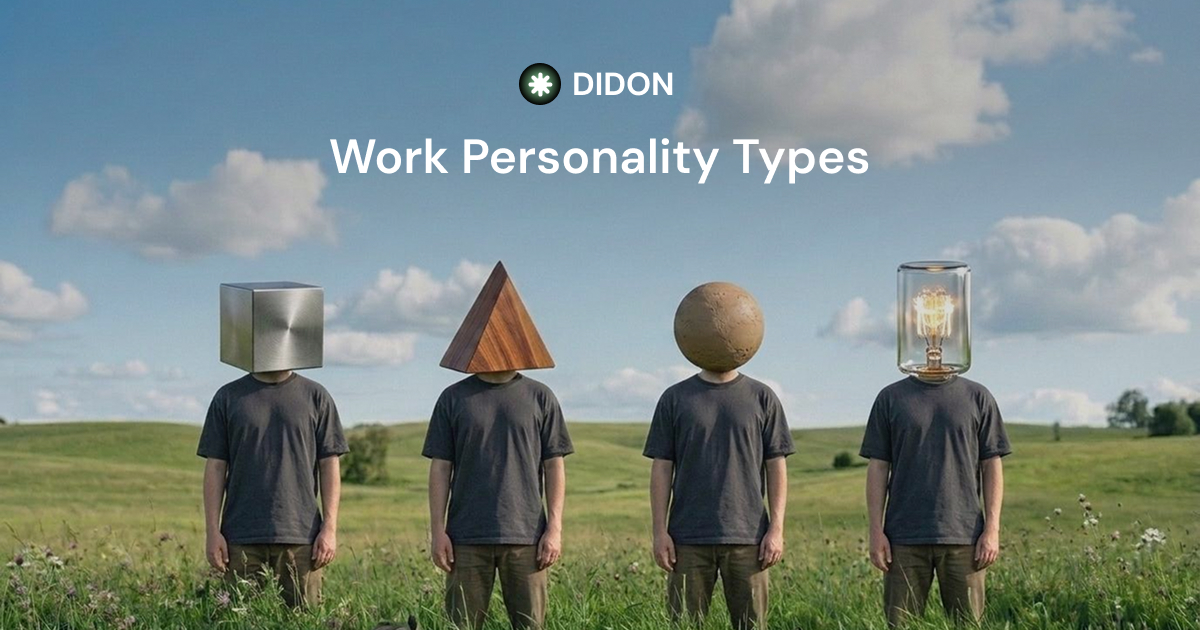 Didon work personality types used for personalized productivity coaching